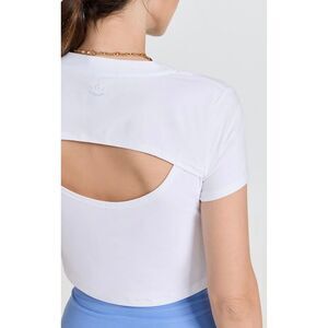 Beyond Yoga Featherweight Perspective Cropped Tee
